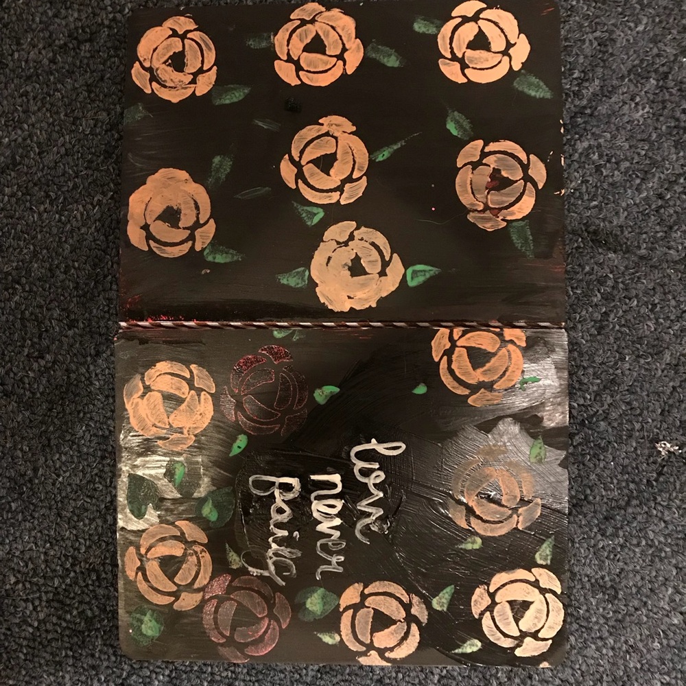 Custom painted bibles